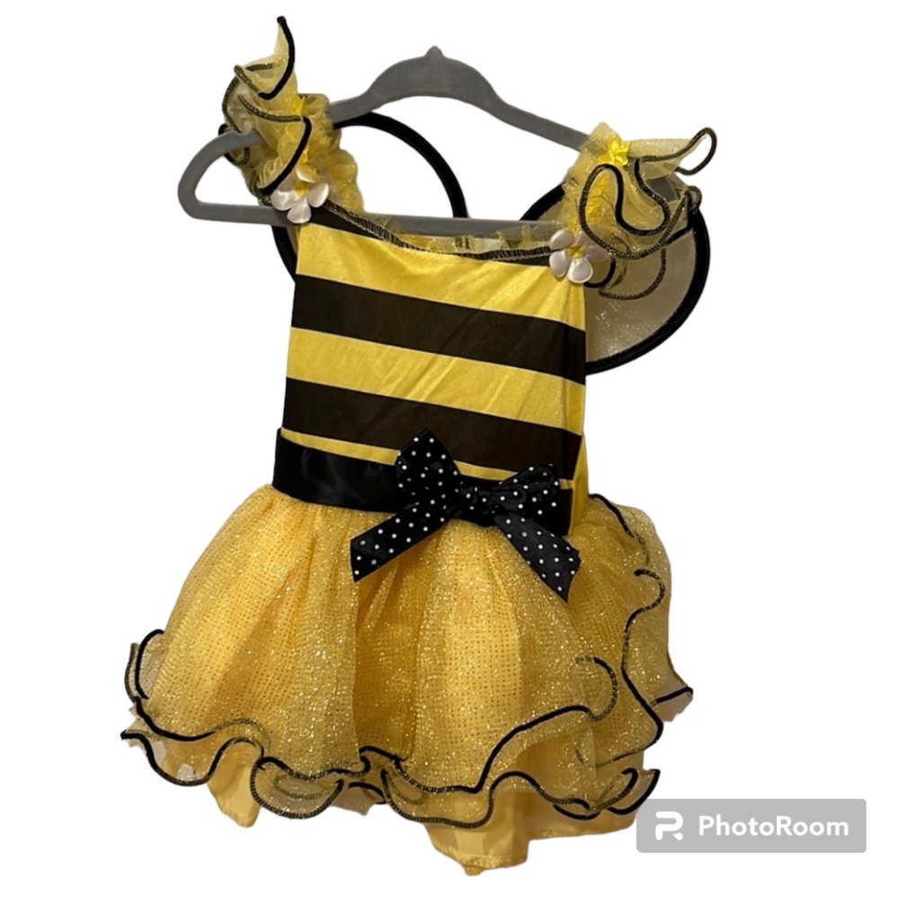 Bumblebee dress for toddler